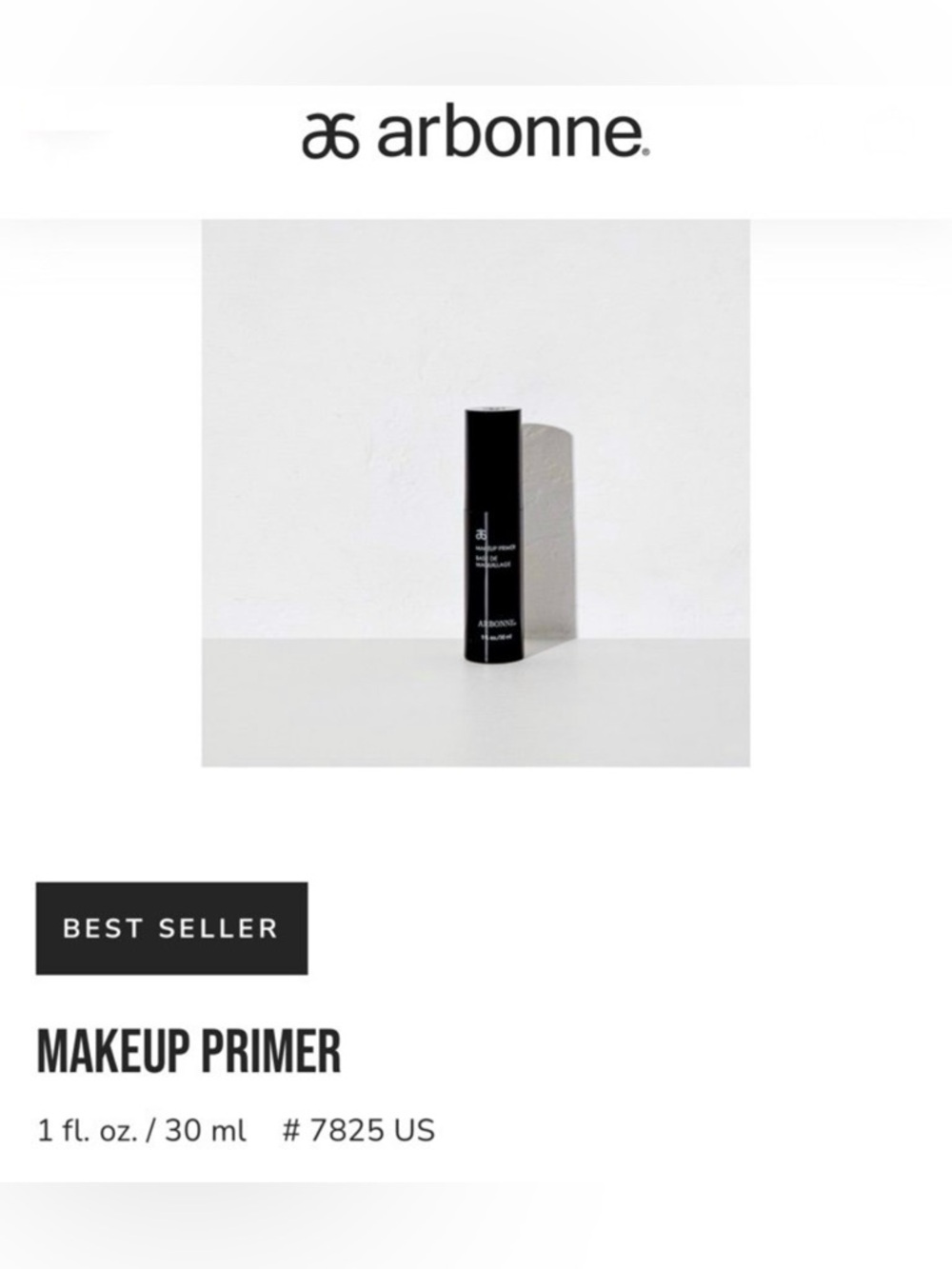 New in box Arbonne Makeup Primer - plus free gift 🎁
